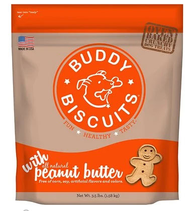 Product image for CLD BUDDY BISC PBUTTER 16OZ